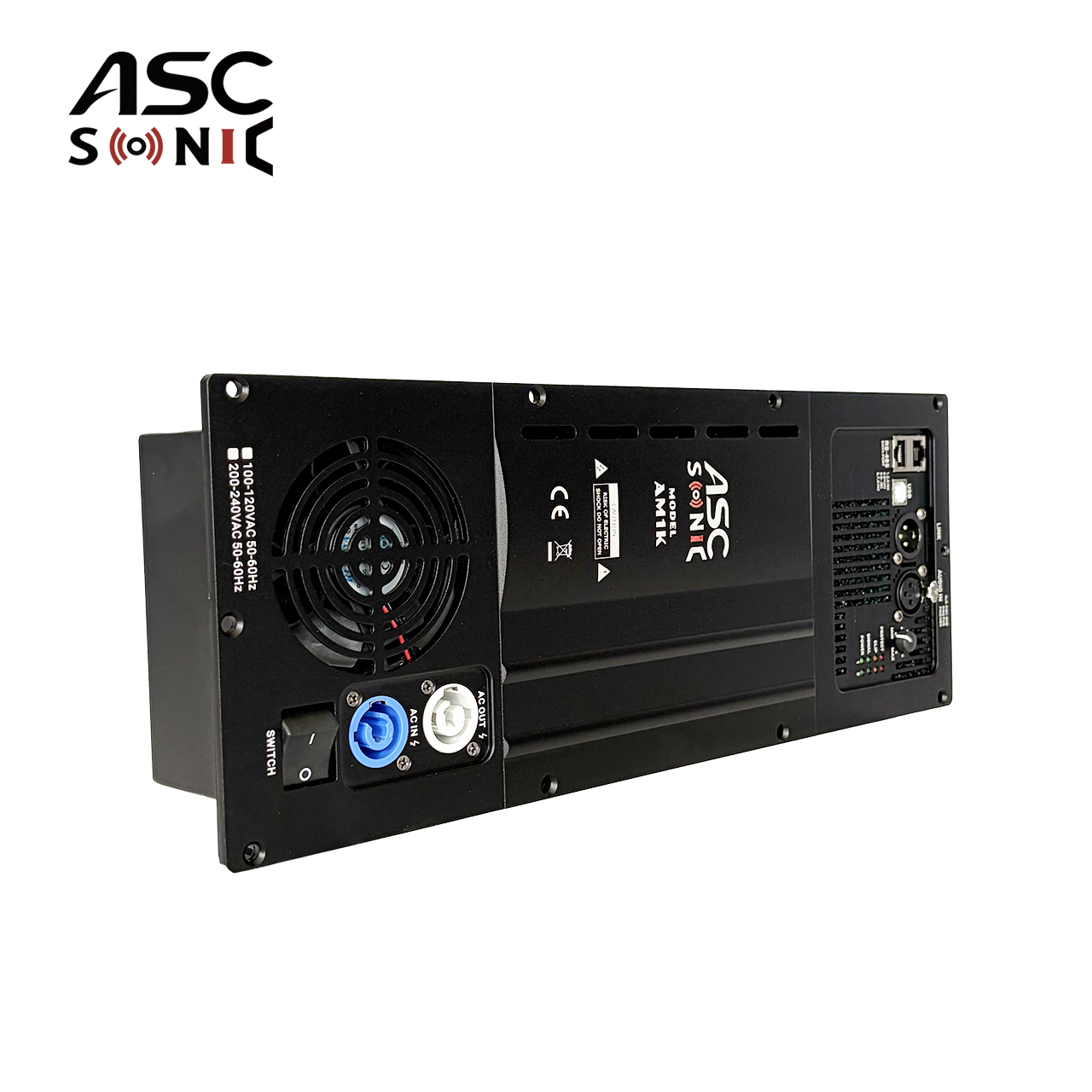AM1K 1000 W Klasse-D-Plattenverst&auml;rkermodul, DSP-gesteuerter Subwoofer und Vollbereichslautsprecher-Leistungsverst&auml;rker
